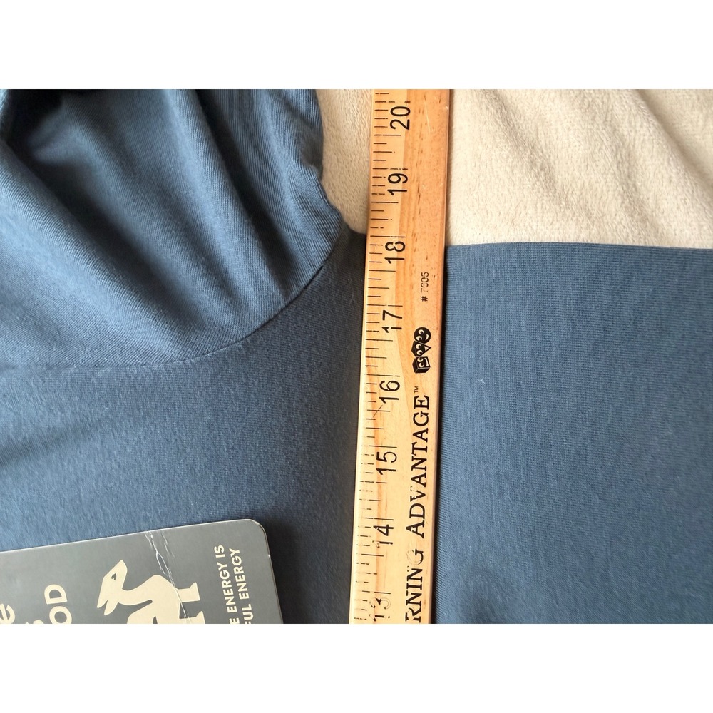 Life is Good Long Sleeve Tee Womens S Blue NWT Change is Good Maple Leaf Crusher - Picture 7 of 9